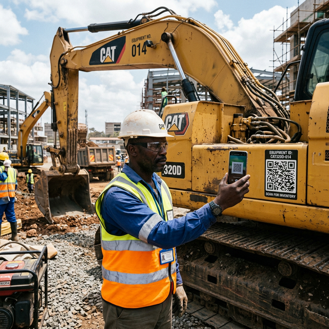 Gestion de matériel sur chantier