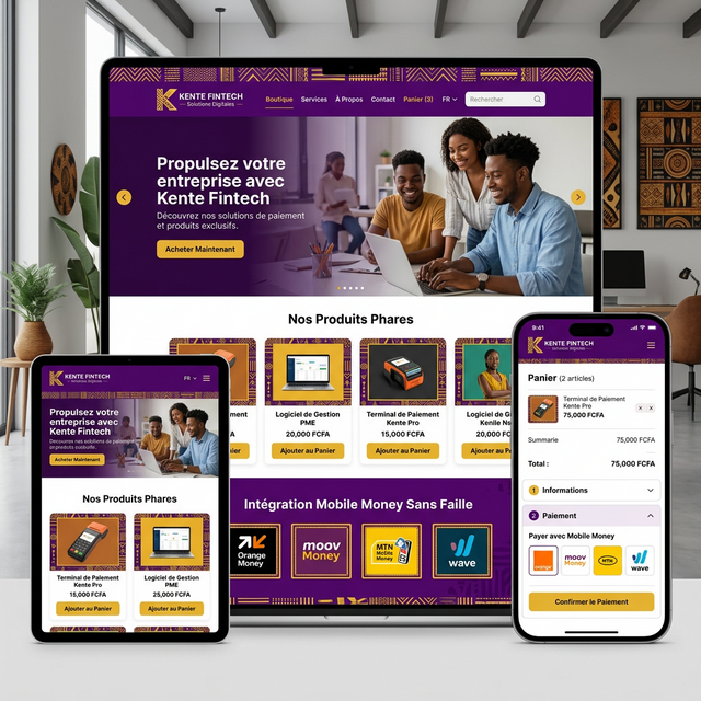 Site fintech Afrique