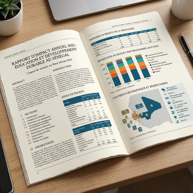 Rapport d'impact ONG LaTeX